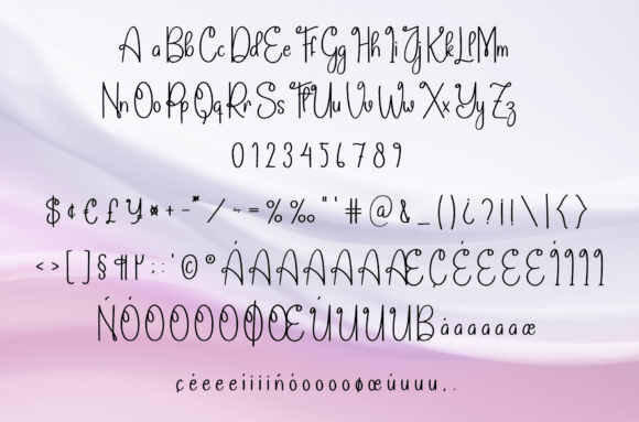Mushroom Font Poster 6