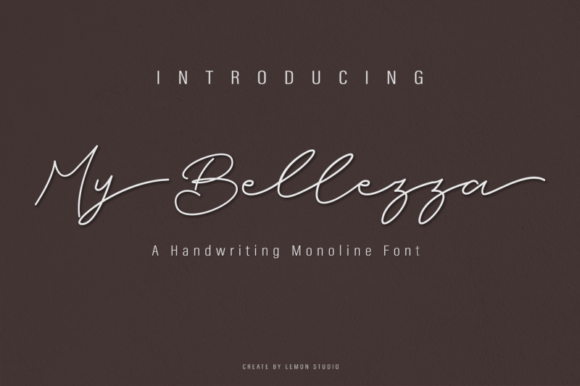 My Bellezza Font My Bellezza Font Poster 1