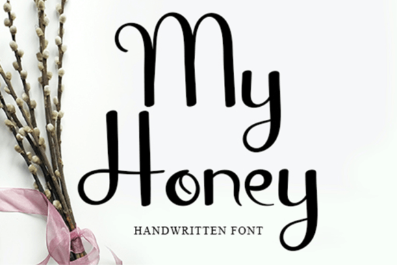 My Honey Font Poster 1