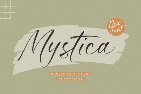 Mystica Font Poster 1