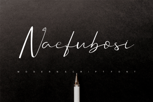 Naefubosi Font Poster 1