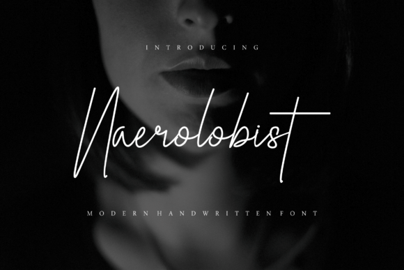 Naerolobist Font Poster 1