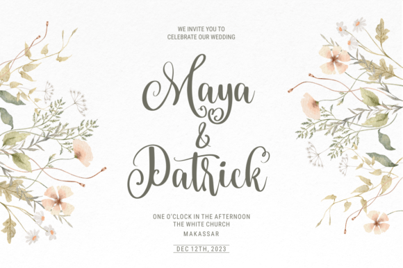 Nafiya Font Poster 3