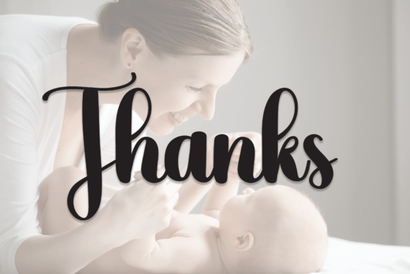 Nanny Font Poster 8