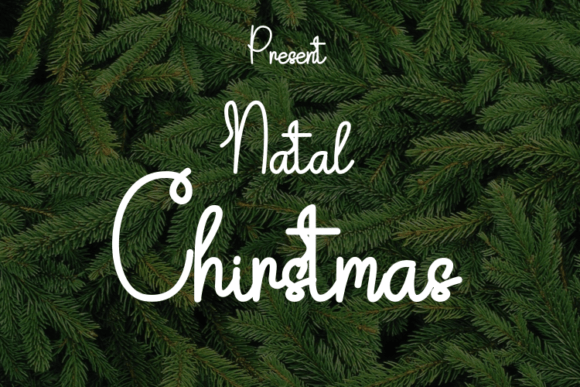 Natal Chirstmas Font