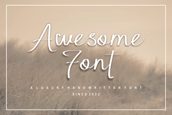 Natarasda Font Poster 2