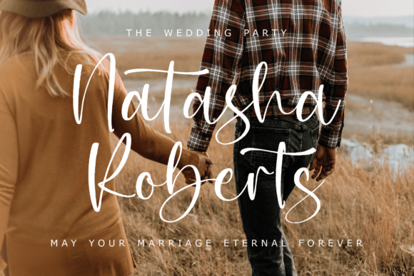 Natasha Crimosly Font Poster 5