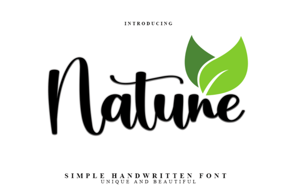 Nature Font