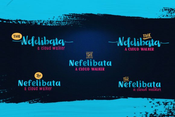 Nefelibata Font Poster 6