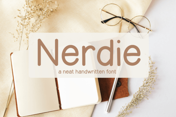 Nerdie Font Nerdie Font Poster 1