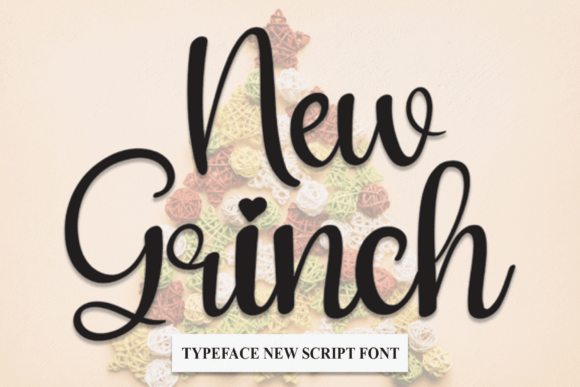 New Grinch Font Poster 1
