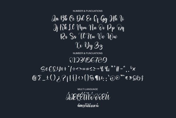 New Years Font Poster 6