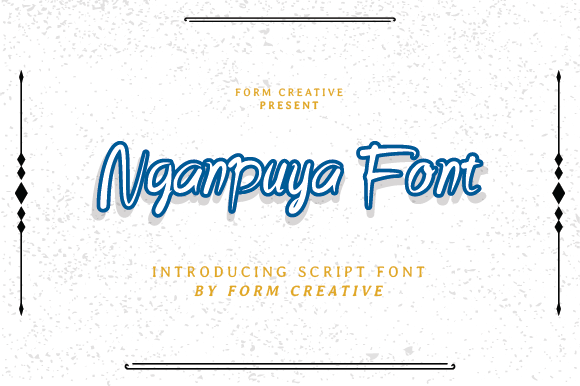 Nganpuya Font Nganpuya Font Poster 1