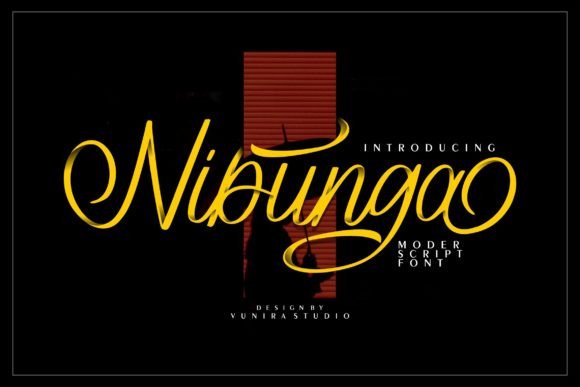 Nibunga Font Poster 1