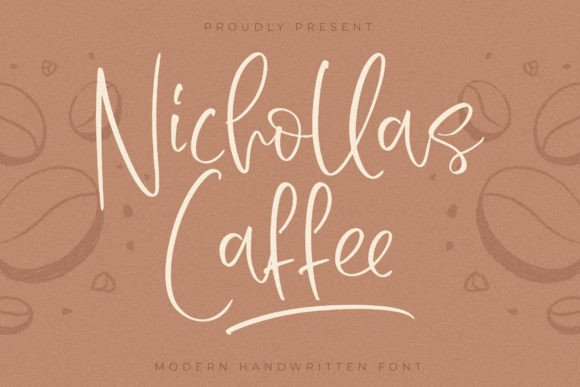 Nichollas Caffee Font Poster 1