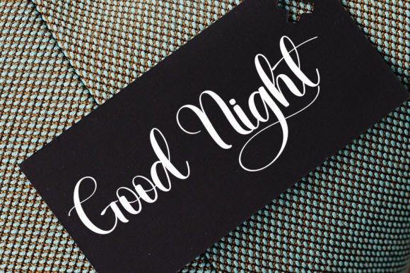 Night Font Poster 3