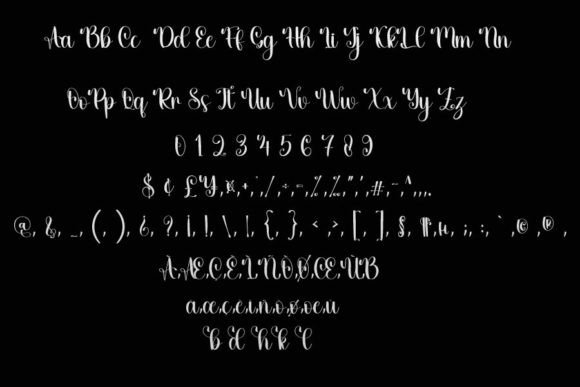 Night Font Poster 5
