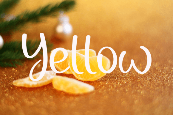 Night Santa Font Poster 6