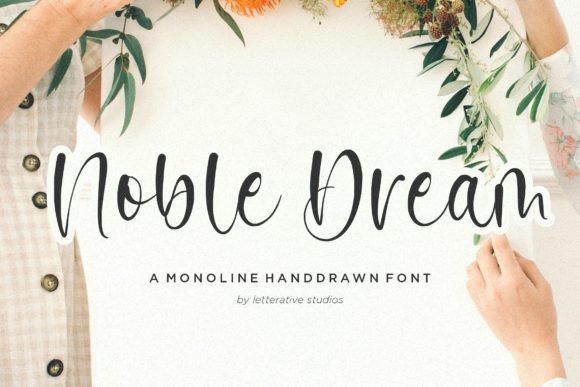 Noble Dream Font Poster 1