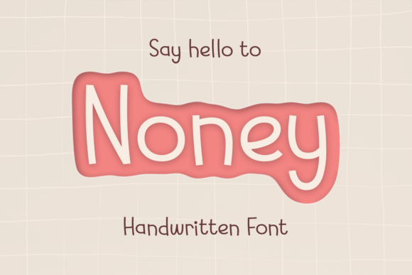 Noney Font Poster 1