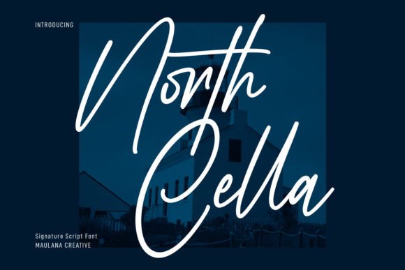 North Cella Font Poster 1