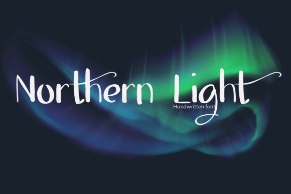 Northern Light Font Poster 1