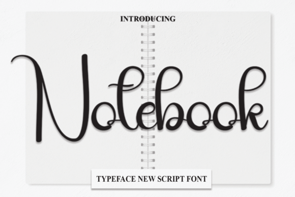 Notebook Font Poster 1