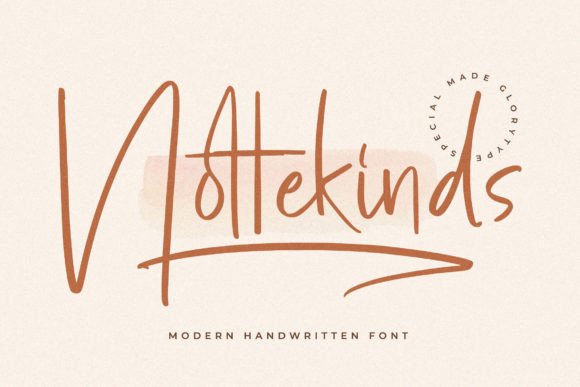 Nottekinds Font Poster 1