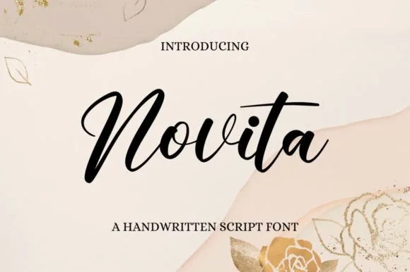 Novita Font Novita Font Poster 1