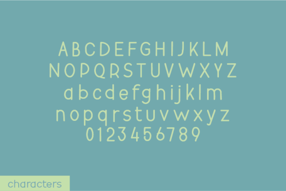 Nuanced Font Poster 2