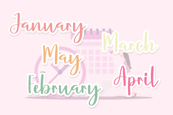 Nulis Font Poster 2