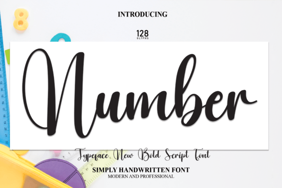 Number Font