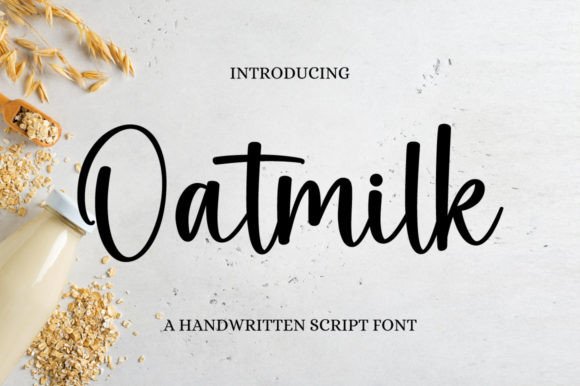 Oatmilk Font