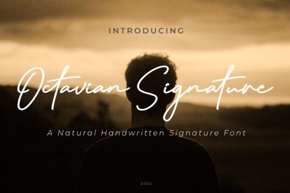 Octavian Signature Font