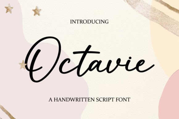 Octavie Font Poster 1