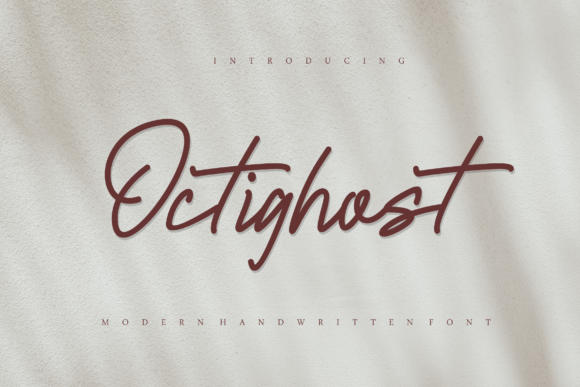 Octighost Font