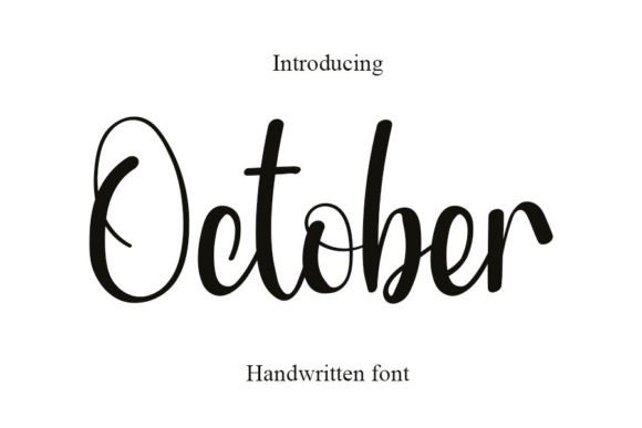 October Font