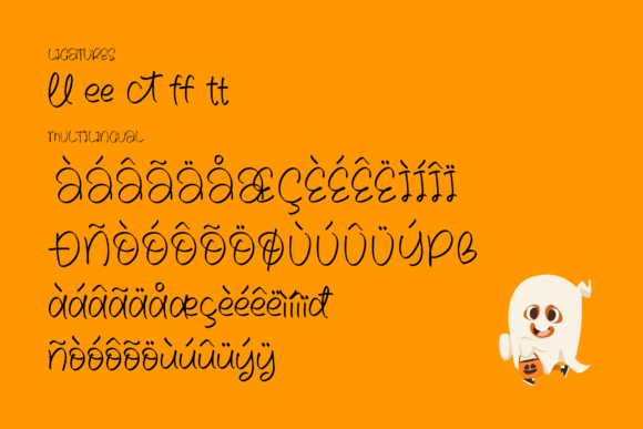 October Halloween Font Poster 14