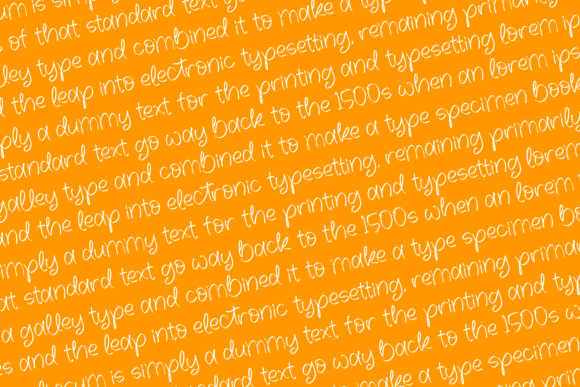 October Halloween Font Poster 8