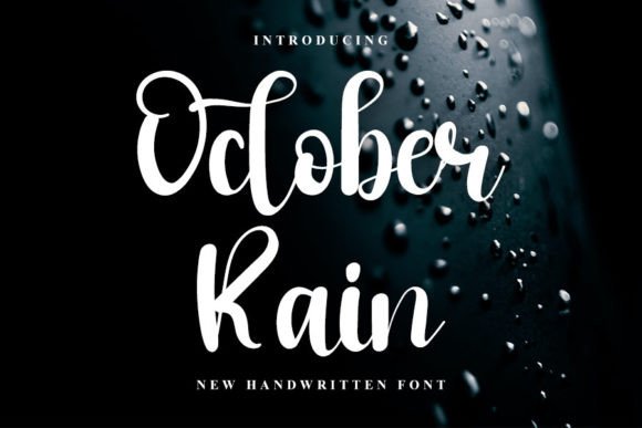 October Rain Font