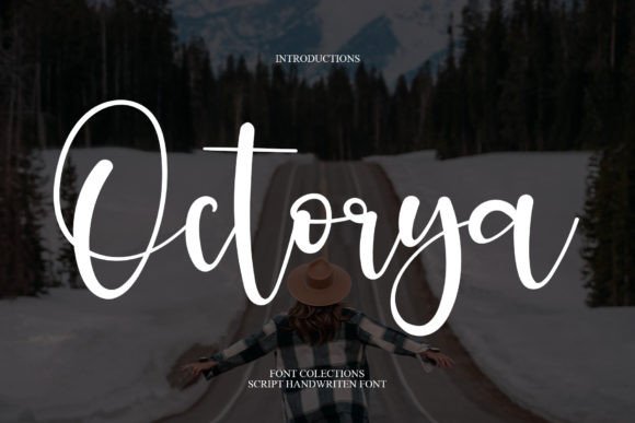 Octorya Font Poster 1