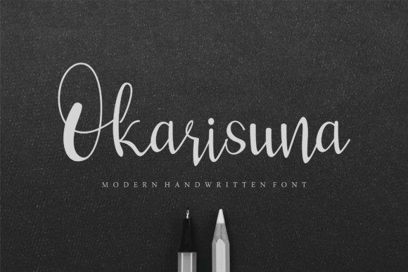 Okarisuna Font Poster 1
