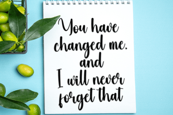 Olive Font Poster 6