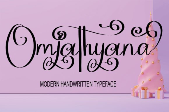 Omjathyana Font Poster 1