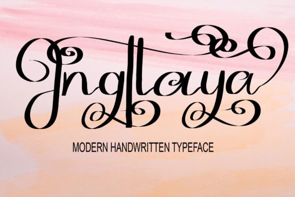 Omjathyana Font Poster 2