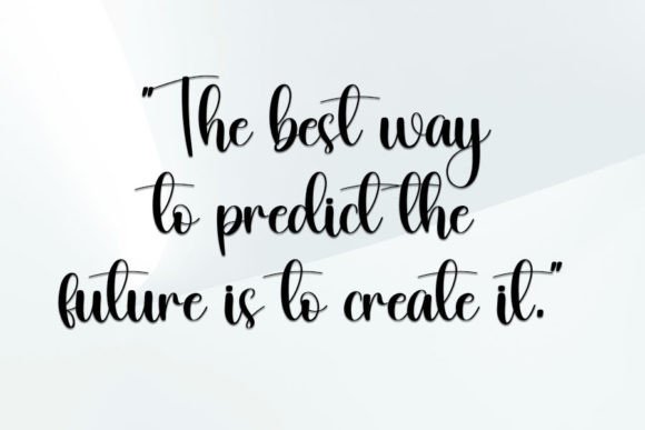 Oneday Font Poster 5