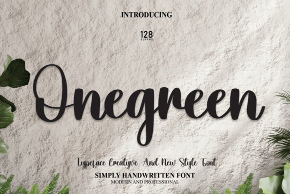 Onegreen Font