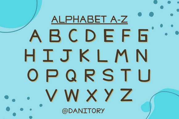 Orderly Font Poster 2