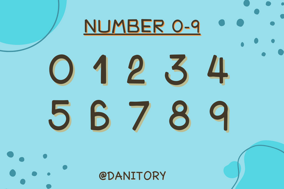 Orderly Font Poster 3