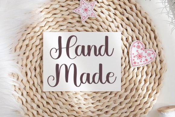 Organic Font Poster 2